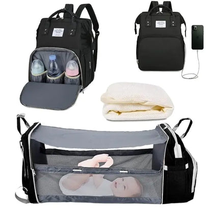 3-in-1 Stylish Mommy Bag