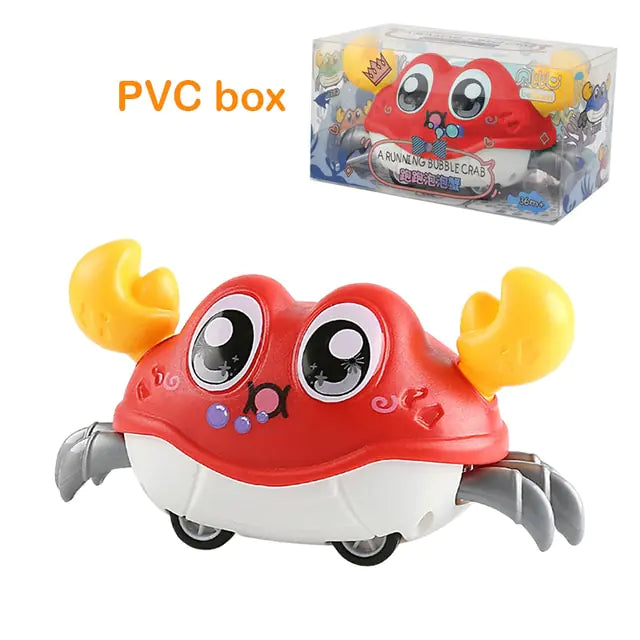 Sensing Crawling Crab Baby Toy