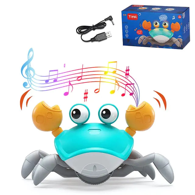 Sensing Crawling Crab Baby Toy