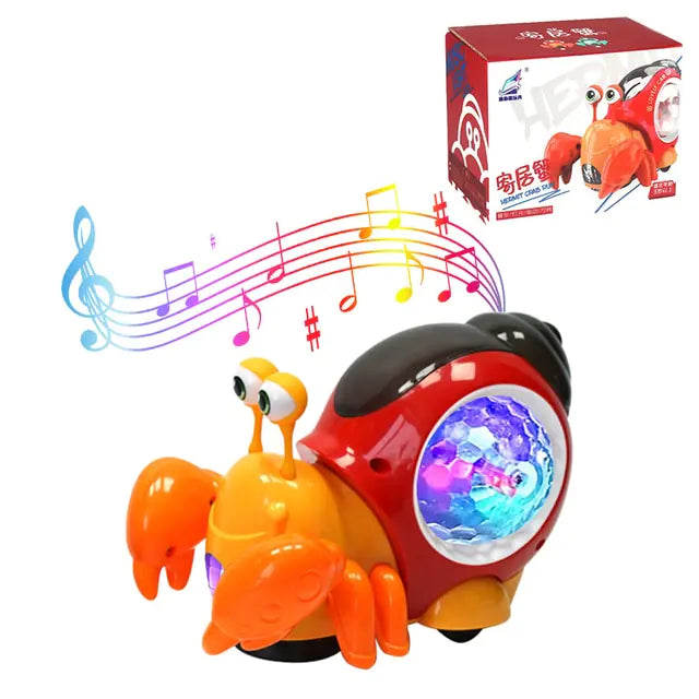 Sensing Crawling Crab Baby Toy