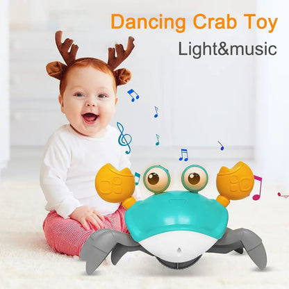 Sensing Crawling Crab Baby Toy