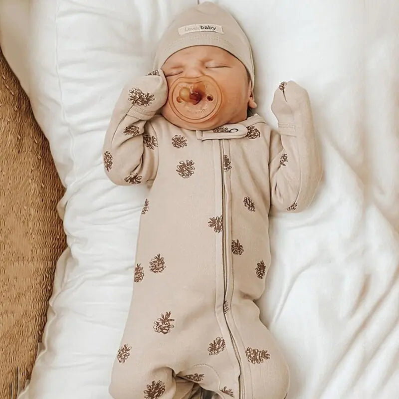 Newborn Baby Knitted Jumpsuit