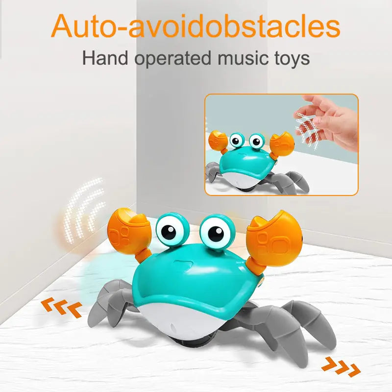 Sensing Crawling Crab Baby Toy